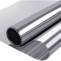 Genérica - Vinilos Para Cristales Vinilo Adhesivo Cristal Efecto Espejo 1M*6M, Anti Uv Anti Calor Unidireccional Protector De Privacidad Protege Del Sol Para Hogar Oficina Tienda