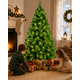 thumbnail image 2 of Árbol de Navidad Pino 1.2m Artificial Frondoso Verde Base Meta, 2 of 6