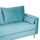 thumbnail image 3 of Sofa Sky 3 Cuerpos Felpa 01 Turquesa, 3 of 5