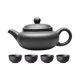 thumbnail image 1 of Tetera China Portátil Para Té Suelto, Tetera De Kung Fu Para Cocina, Hotel, Hogar, 400 Ml, Color Negro, 1 of 3