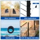 thumbnail image 4 of Arandela angular biselada Muzata CR60 T316 de acero inoxidable x20, 4 of 5