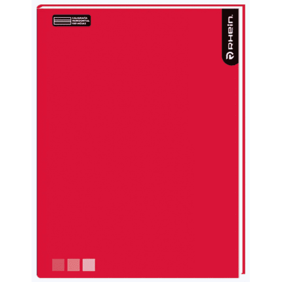 Pack 10 cuadernos Rhein College One Color 7mm 100 hojas