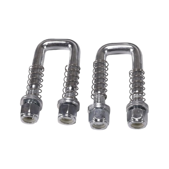 Kit de lazo de cadena de seguridad Husky Towing, perno en U de 2 pies, juego de 2