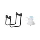 thumbnail image 2 of Soporte Para Botella De Agua Para Dispensar Despensa, Soporte Para Jarra De Agua De Escritorio Para El Hogar, H 22,5 Cm, 28 Cm, Negro Con Pico, 2 of 5