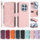 thumbnail image 3 of Funda Cartera Mariposa para [Xiaomi Redmi Note 15 4G/5G] con Soporte y Cremallera Rosa, 3 of 6