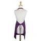 thumbnail image 2 of Delantal DII Everyday Basic Kitchen Collection, talla grande, berenjena, 2 of 9