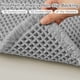 thumbnail image 4 of suxuMhao Tapetes de Baño Grises 61 X 92cm, Tapete de Baño Lavable, Tapetes de Baño Antideslizantes para Baño, Tapete de Decoración Boho para Baño, Tapete de Piso Suave y Absorbente para Uso en, 4 of 4