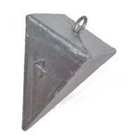 Silver Wave - Plomo De Pesca Forma Piramide #2 110G 4,5Cms (X1)