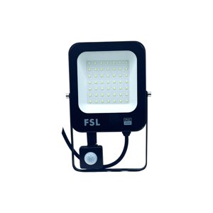 Proyector / Reflector Led Con Sensor Fsl 30W Ip65 Luz Fría 6500K