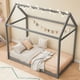 thumbnail image 3 of Cama de casa de madera tamaño doble, 3 of 6