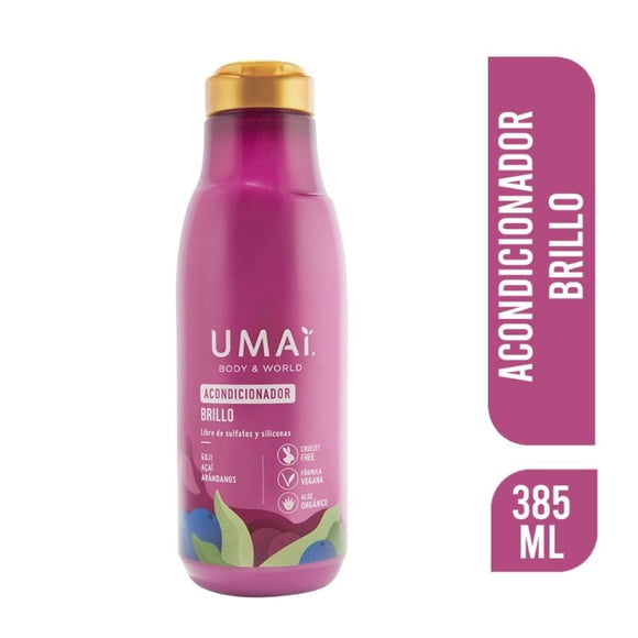 Acondicionador Umai Brillo, 385 ml
