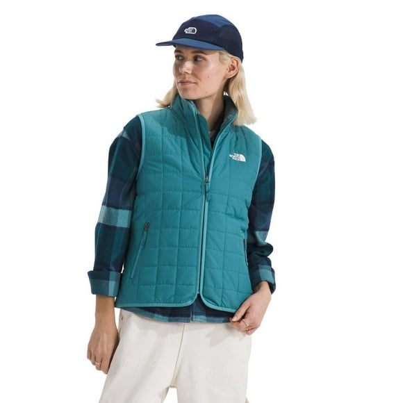 Chaleco THE NORTH FACE Junction Insulate para mujer, color azul alga S
