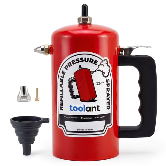 Pulverizador Presurizado Toolant de 32 oz con Recipiente de Acero Resistente a la Oxidación
