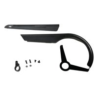 Magideal - Funda Protectora De Cadena De Bicicleta, Juego De Bielas 48-52T, Protección Portátil Para Ciclismo, Cubierta De Cadena Universal, Reemplazo De Carcasa Con Cola Fija