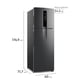 thumbnail image 2 of Refrigerador Fensa Top Frost Free No Frost / If43B 390 Litros, 2 of 10