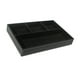 thumbnail image 1 of Bandeja De Cuero Con 4 Ranuras, Organizador De Papelería, Caja De Almacenamiento, Portalápices, Color Negro, 1 of 3
