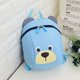 thumbnail image 1 of Canvas Bear Backpack For Age 1-3 Kids Cartoon Kindergarten Backpack School Birthday Gift, 1 of 3