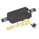 thumbnail image 2 of Pieza De Actualización De Chasis De Metal Para 1/18 WLtoys A949 A959 A969 A979 RC Car Yellow, 2 of 5