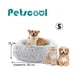 thumbnail image 5 of Cama Nido Relajante para Mascotas S PetsCool Gris 50 cm Antiansiedad, 5 of 5