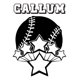 thumbnail image 1 of Decomural Personalised Name Baseball WS-43127, 1 of 2