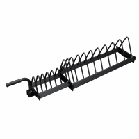 Linea Sport - Rack Porta Discos Olímpicos Con Ruedas Profesional Gimnasio