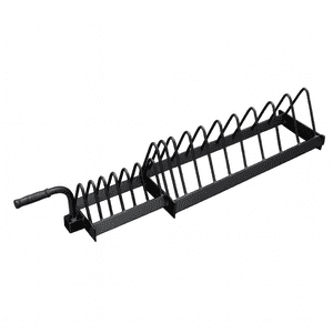 Linea Sport - Rack Porta Discos Olímpicos Con Ruedas Profesional Gimnasio