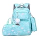 thumbnail image 1 of School Backpack for Girls Teens Kids Elementary School 3 Pieces Lightweight Backpack with Lunch Bag and Pencil Case, 1 of 3