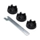 thumbnail image 5 of Acoplador De Licuadora De 3 Piezas Acoplamiento De Licuadora WP9704230 Accesorios Resistentes, 5 of 5
