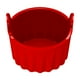 thumbnail image 4 of Silicona Cupcake Muffin Taza Para Hornear Freidora De Aire Revestimiento De Silicona Para Cocinar Horno Rojo, 4 of 5
