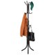 thumbnail image 1 of Perchero de pie Mind Reader de metal negro de 174 cm, 1 of 7