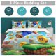 thumbnail image 5 of Super Mario 3-Piece Comforter Set for Bedroom Super Mario Bedding Set for Kids Adults Soft Microfiber Duvet Cover Set with Zipper Closure, 5 of 5