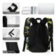 thumbnail image 5 of Moto-theme Backpack, Campus style schoolbag Bookbag with Adjustable Shoulder Straps And Large Zip Compartment, Unisex Travel Bags.42x30x15cm, 5 of 6