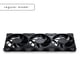 thumbnail image 2 of Ventilador de refrigeración Phanteks M25-120 Gen2 Triple Pack 120 mm PWM negro, 2 of 6