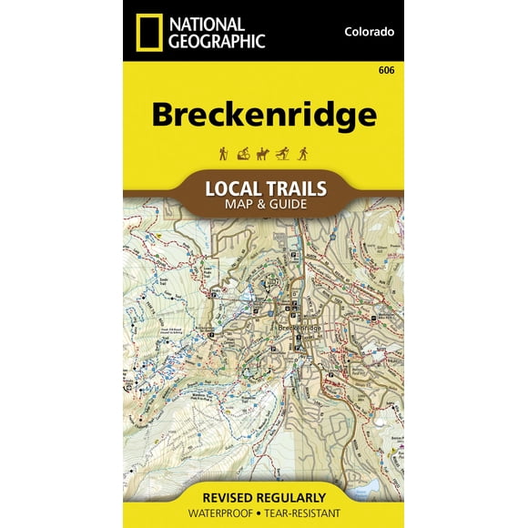 Mapa National Geographic Breckenridge Senderos Locales 606