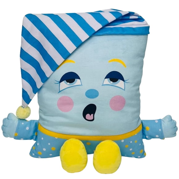Almohada De Peluche Pj Sandman Nostálgica De Los 80 Con Juguete Y Almohada