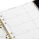 thumbnail image 5 of Agenda de direcciones Hallmark 18 cm color crema con encuadernación reutilizable, 5 of 8