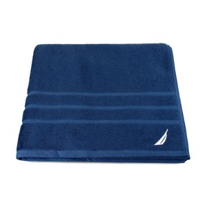 Toalla De Baño Cuerpo Nautica Home 100% Algodón 76X137Cm Azul Marino
