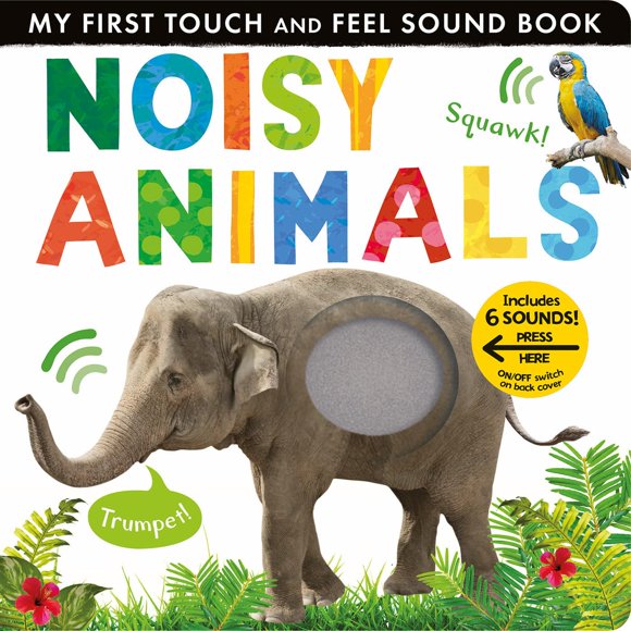 Libro Tiger Tales Noisy Animals My First con 6 sonidos