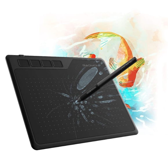 Tableta de dibujo GAOMON M10K de 10 x 6 pulgadas con lápiz óptico de 8192 niveles