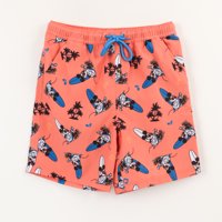 Traje De Baño Niño Full Print Mickey Bolsillo Trasero Disney