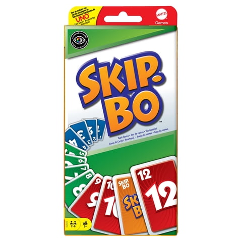 Juego De Cartas Mattel Games Skip-Bo 52370 Family Age 7+