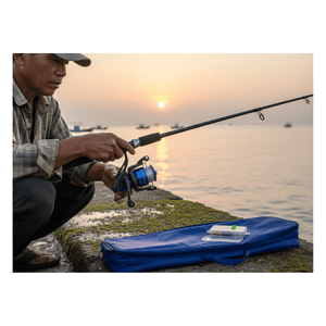 Genérico - Set Pesca Caña De Pescar Telescópica Mosquero Carrete Pesca