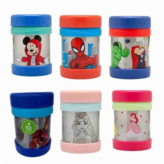 Disney - Termo De Comida 400ml Licencias Precio Por Unidad
