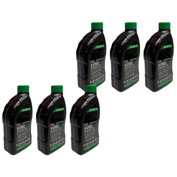 Aceite de motor Kawasaki K-Tech SAE 10W-40 para 4 tiempos, paquete de 6 x 1 L