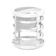 thumbnail image 2 of Soporte Redondo Para Cuchillos, Estante Para Utensilios De Secado Para Restaurante, Comedor, Blanco, 2 of 3