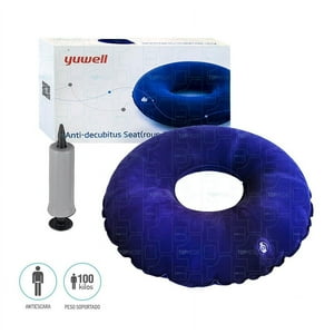 Topmedic - Cojín Picarón Antiescara Inflable Silla De Ruedas