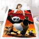 thumbnail image 5 of Kung Fu Panda anti-pilling, suave, ligera, esponjosa y acogedora de lujo para hogar y cocina – Perfecta para niños y adultos,100X80cm, 5 of 6
