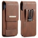thumbnail image 1 of Funda de Cinturón para Celular Soviwo L Marrón con Porta Tarjetas y Cierre Magnético, 1 of 7