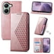 thumbnail image 3 of Funda Flip FOXDOCK para Xiaomi Poco X7 Pro , Estilo Billetera con Diseño Rombo, Correa de Mano y Soporte, Uso Diario, 3 of 6