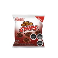 Galleta Mini Brownie Chips 35 G Costa